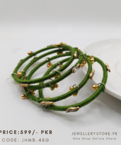 Multi-Color Thread Handmade Kashmiri Bangles