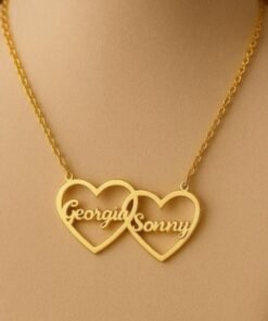 18K Gold Plated Custom Name Necklace