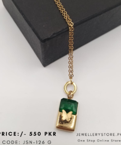 Original Zircon Necklace Pendant With Butterfly Design