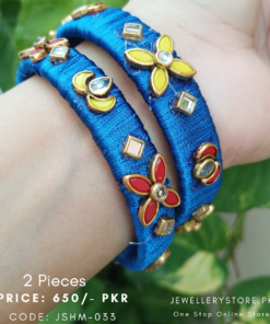 Handmade Kundan Silk Thread Karay