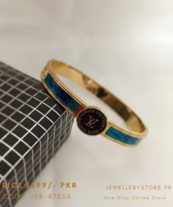 Stainless Steel LV Branded Bracelet