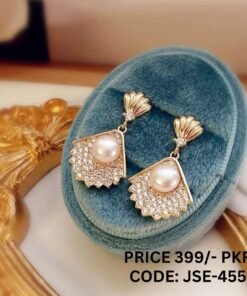 Branded Seap Shape Earrings