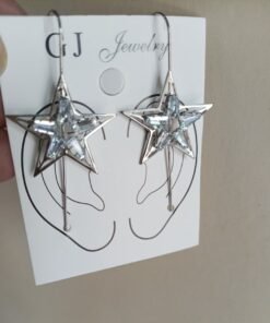Star Pendant Silver Earcuff