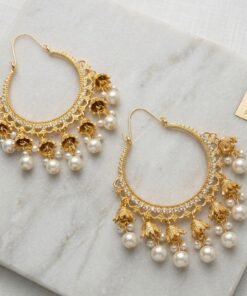 Kashmiri Bali Earrings – Elegant Traditional Charm