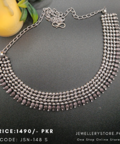 Oxidized Choker necklace