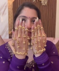 Royal Kashmiri Angla-Ring Haath Phool / Bracelet