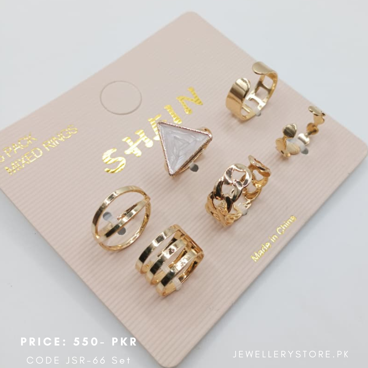 Complete fashion rings