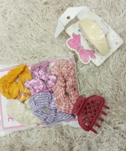 Deal of 3: Scrunchies, 2 Jaw Hair Clips
