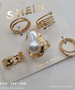 Stainless Steel Rings Set