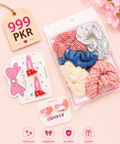 Deal of 3: Scrunchies & Hair Clips