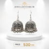 Silver jhumka