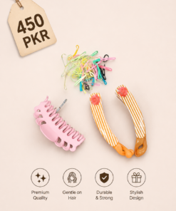 Deal : Banana Clips, Hairbands and Butterfly Catcher