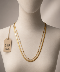 Multi Layer Stainless Steel Necklace Pendant