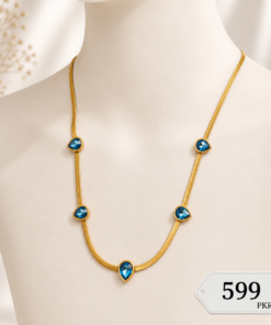 Stainless Steel Stone Necklace