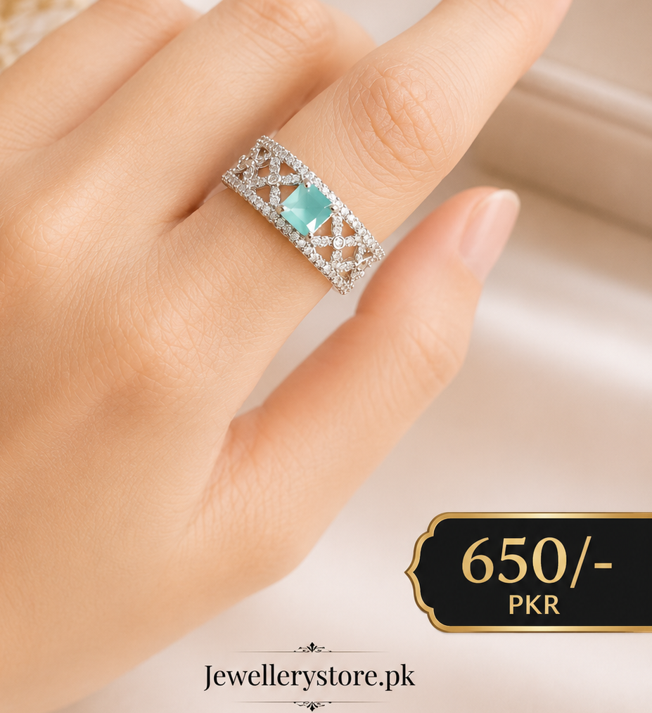 American diamond ring