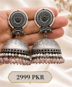 German silver jhumka