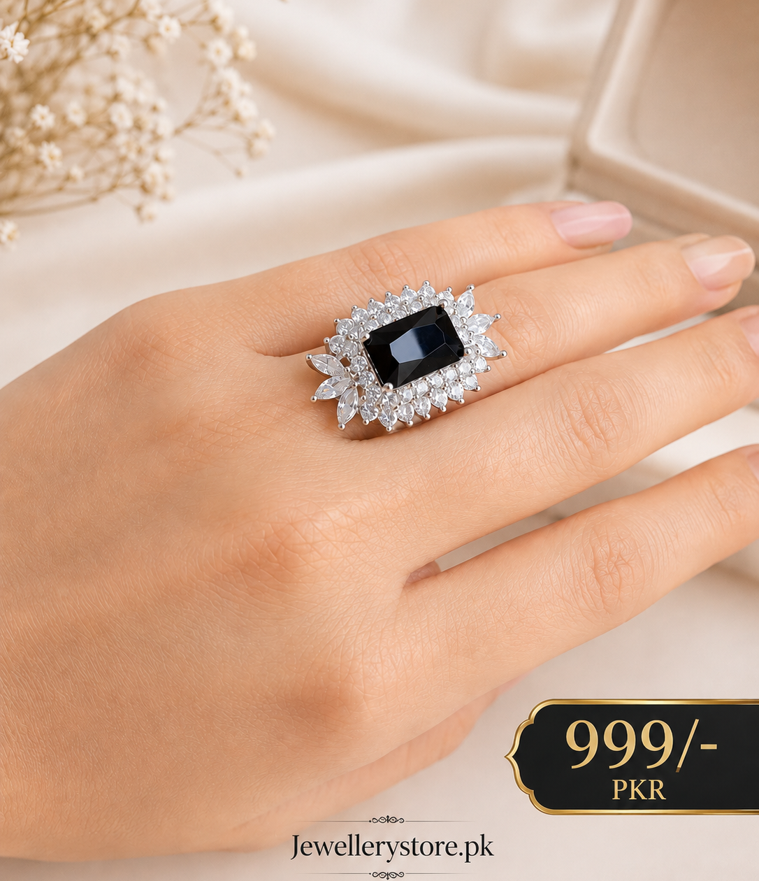 zircons premium engagement ring