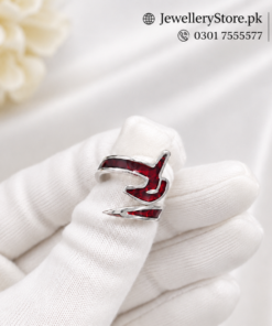 Customized Enamel Ring | Personalized Word & Color