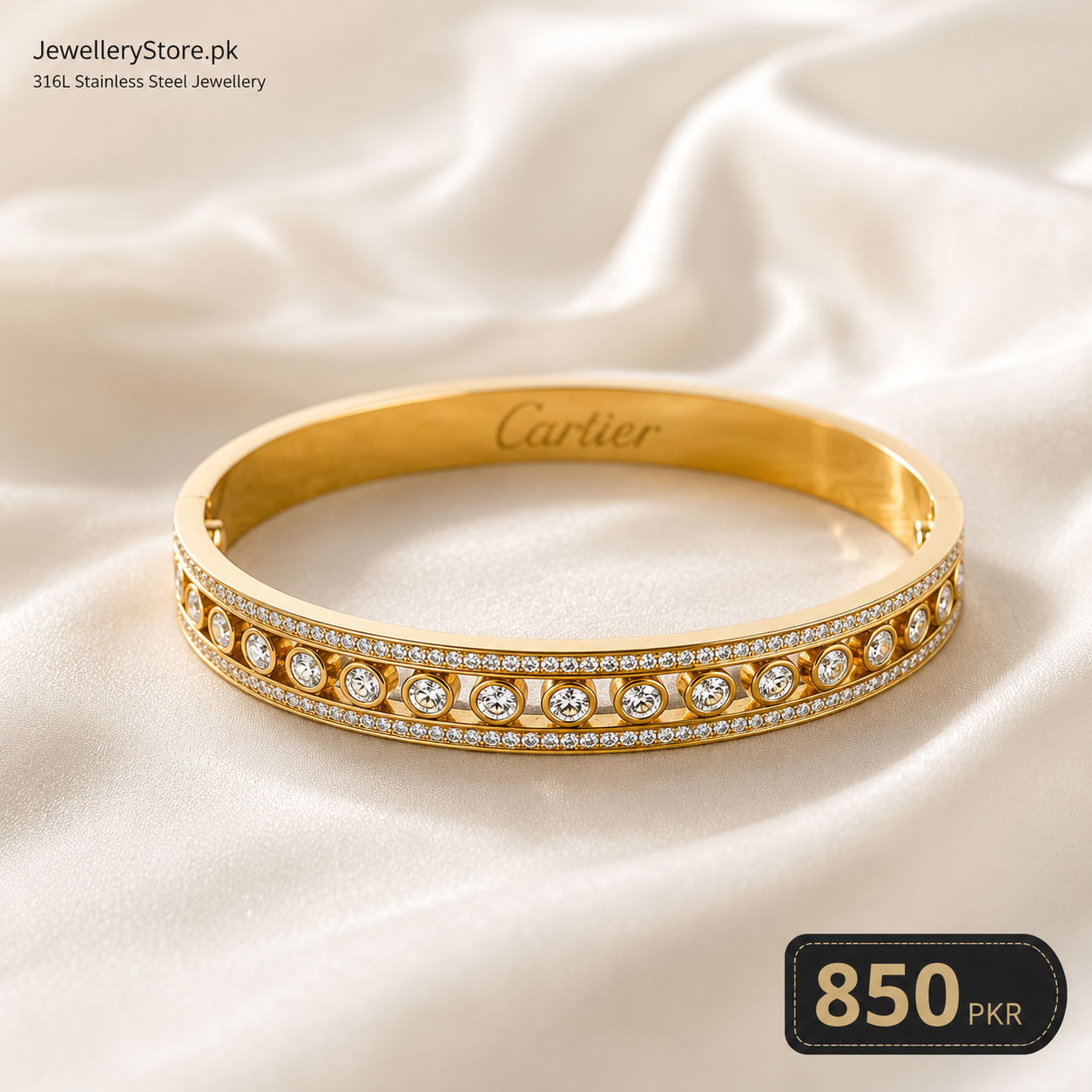 unique design stainless steel bracelet