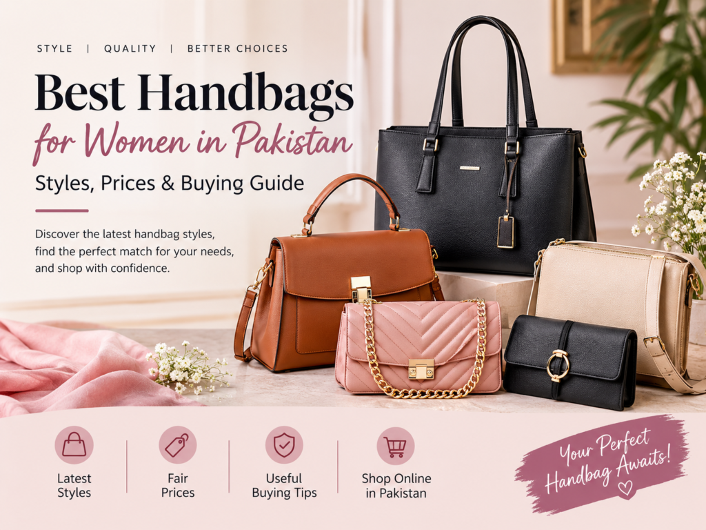 Best Handbags for Women in Pakistan Styles, Prices & Buying Guide