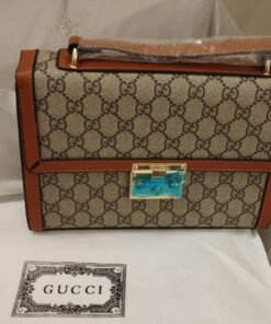 Classic Gucci Style GG Pattern Shoulder Bag – Premium First Copy