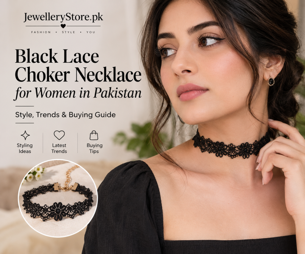 Black Lace Choker Style