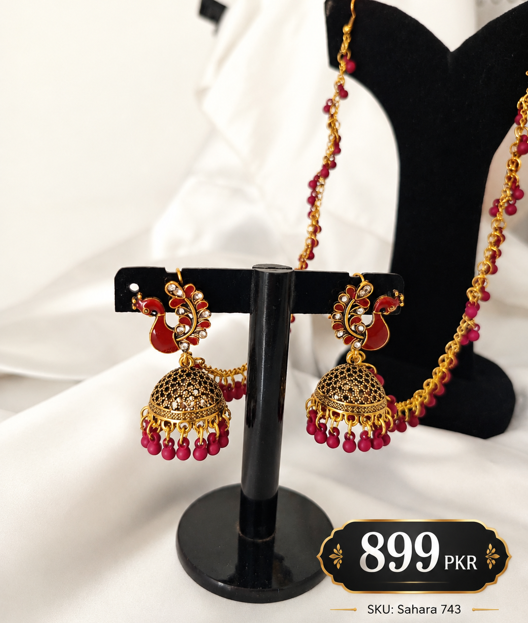 Jhumka Sahara Earrings Jhumka Sahara Earrings